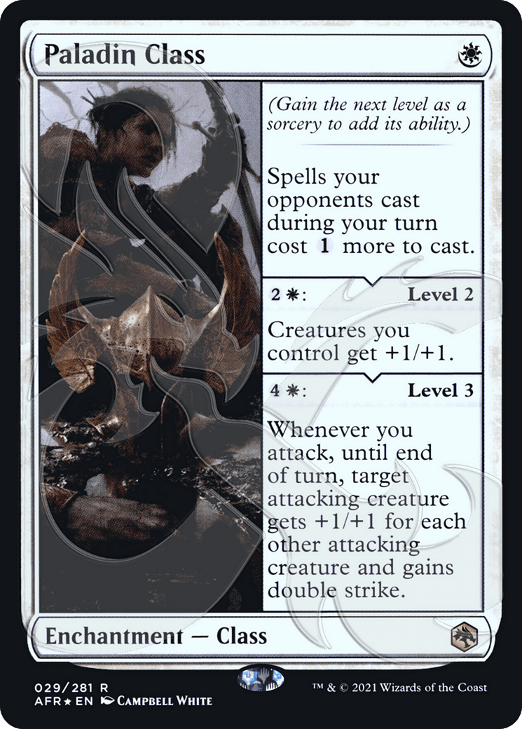 Paladin Class (Ampersand Promo) [Dungeons & Dragons: Adventures in the Forgotten Realms Promos]