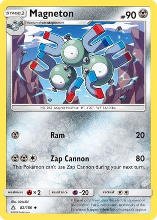 Magneton 82/156 - SM  Ultra Prism Reverse Holofoil