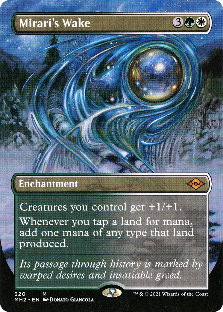 Mirari's Wake (Borderless Alternate Art) [Modern Horizons 2] Foil