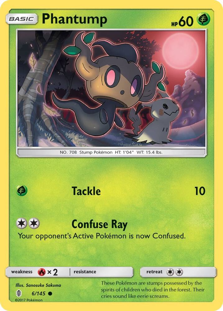 Phantump 6/145 (SM - Guardians Rising) 