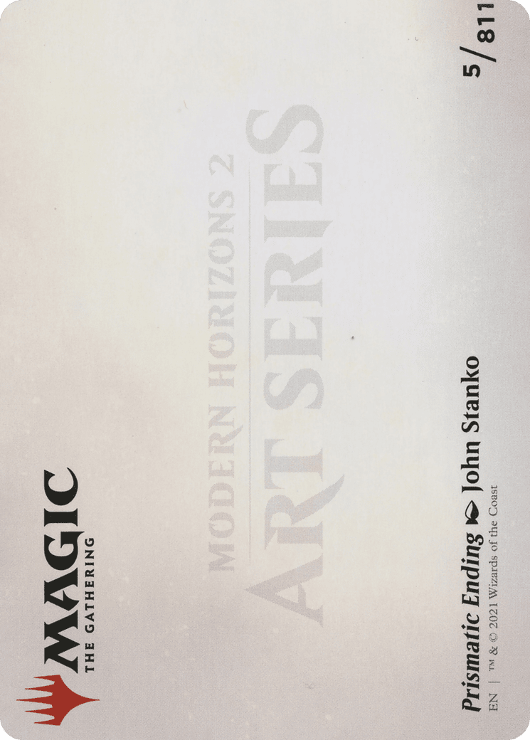Prismatic Ending // Prismatic Ending (AMH2-005) - Modern Horizons 2 Art Series (Borderless)