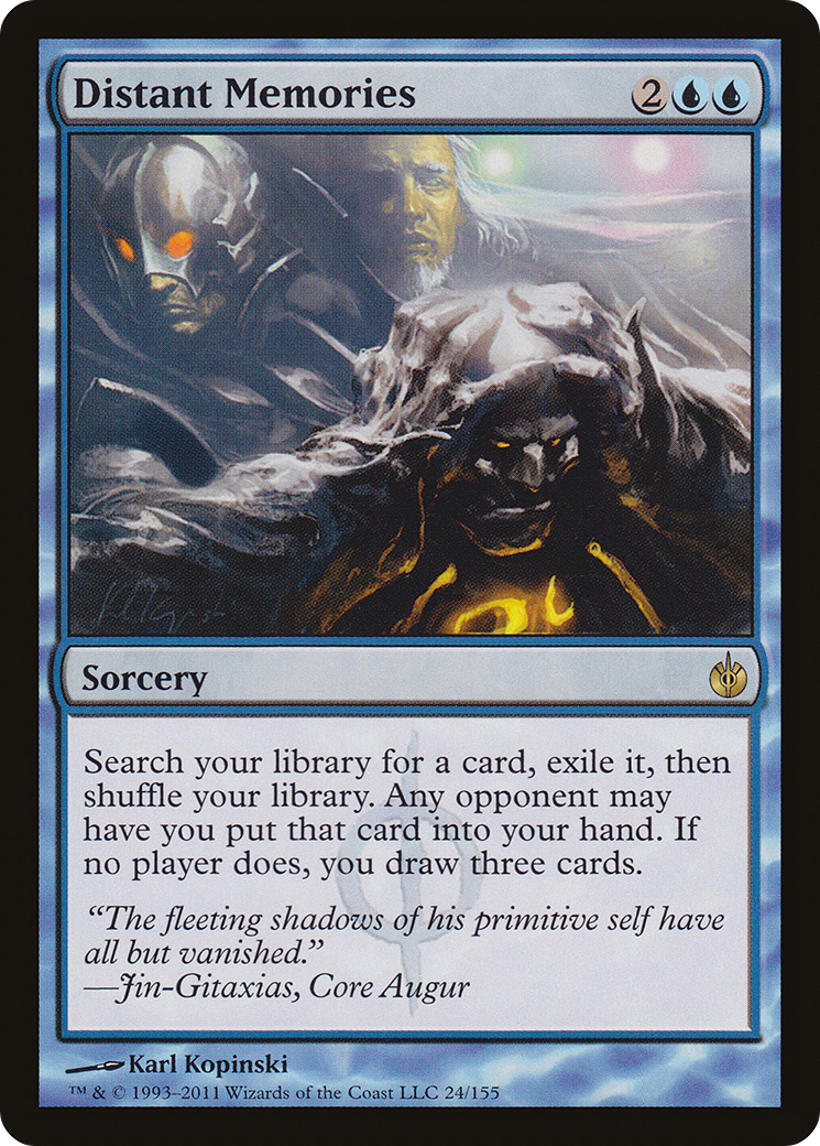 Distant Memories [Mirrodin Besieged] Foil