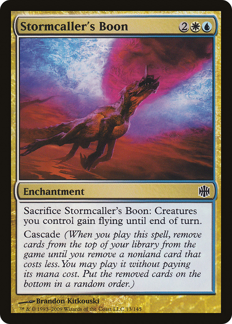 Stormcaller's Boon [Alara Reborn] Foil