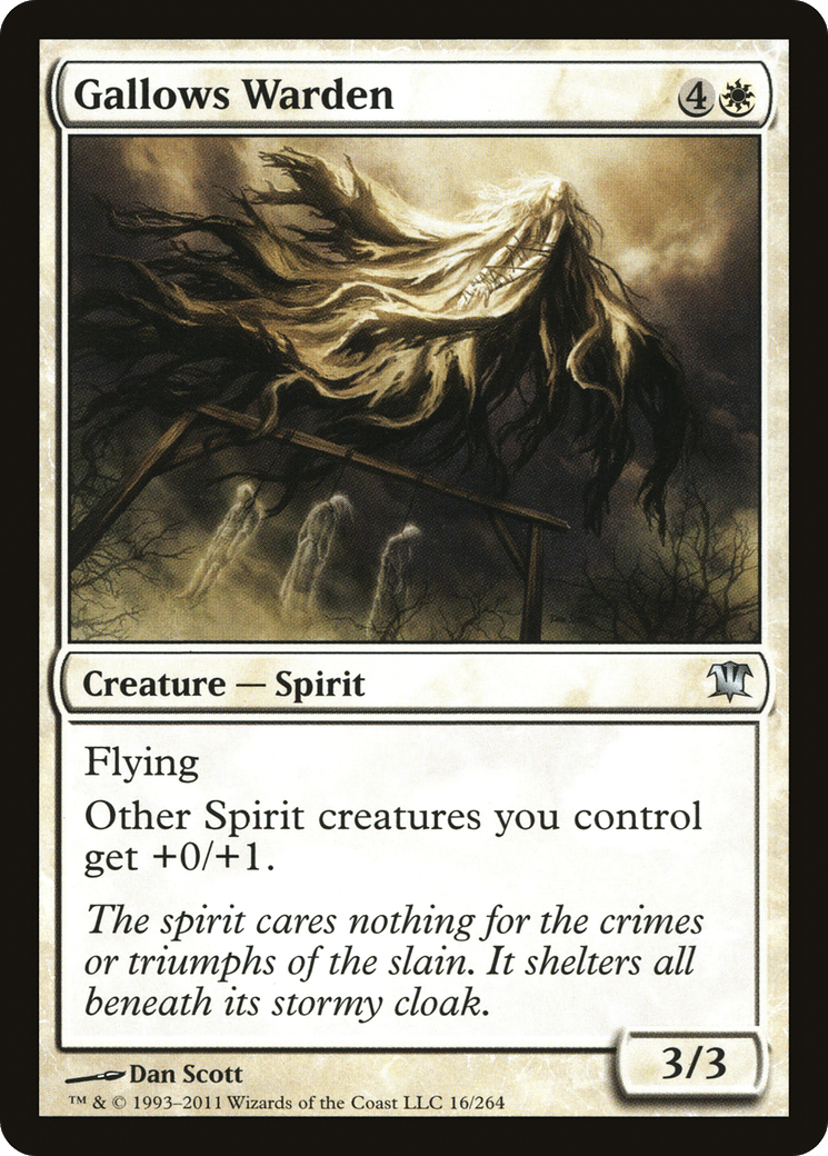 Gallows Warden [Innistrad] Foil