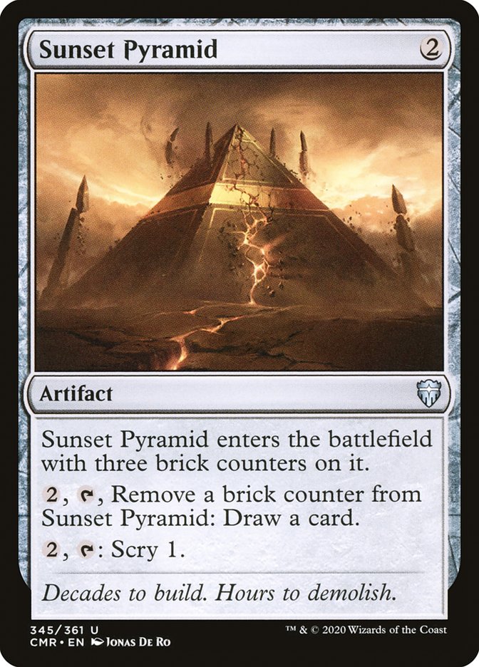 Sunset Pyramid 345 (Commander Legends) 