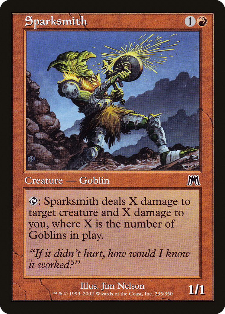 Sparksmith [Onslaught] Foil