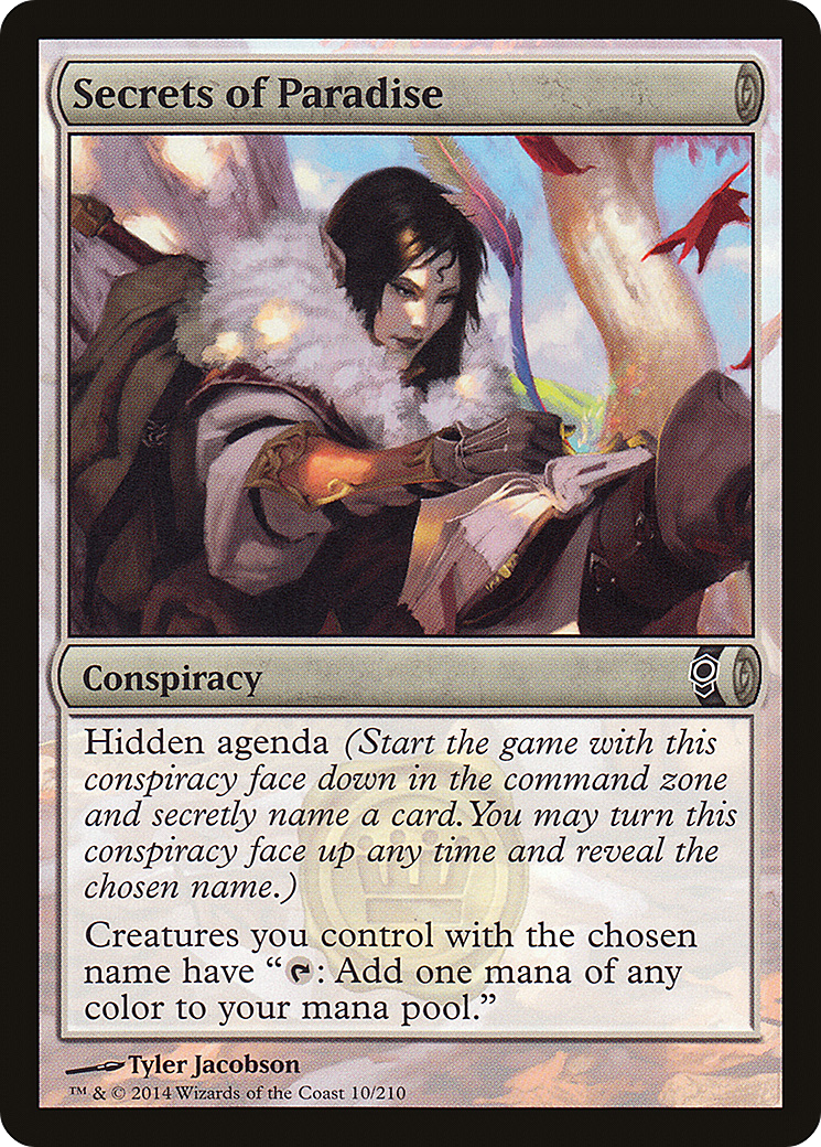 Secrets of Paradise [Conspiracy] Foil
