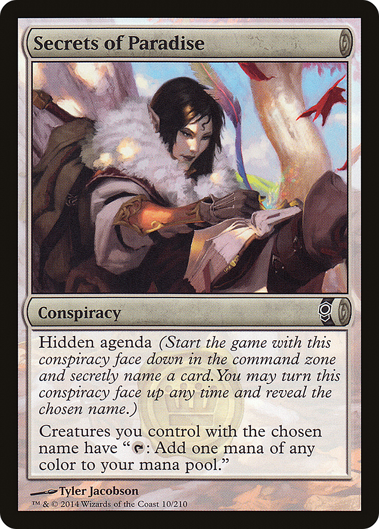 Secrets of Paradise [Conspiracy] Foil