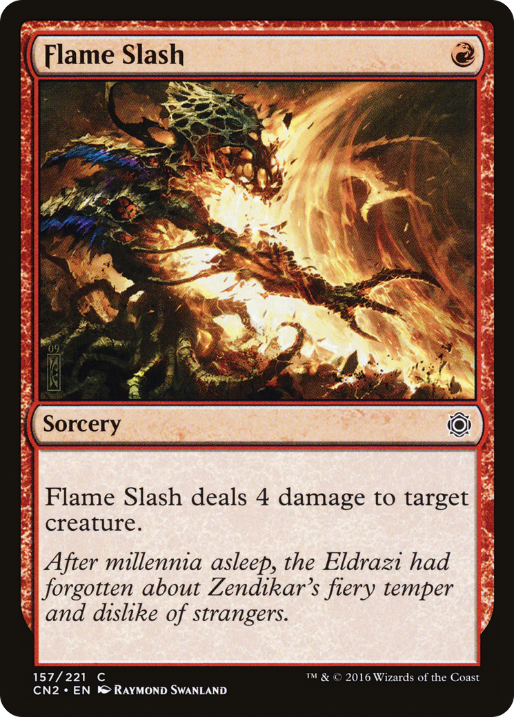 Flame Slash [Conspiracy: Take the Crown] Foil