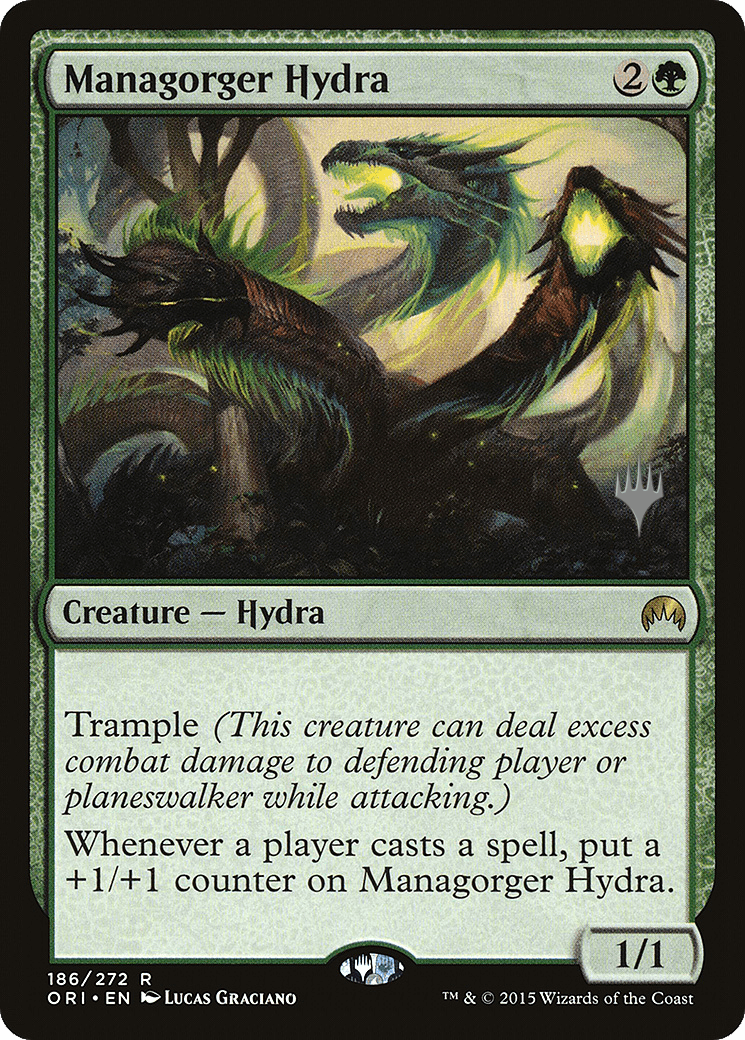 Managorger Hydra (Promo Pack) [Magic Origins Promos] Foil