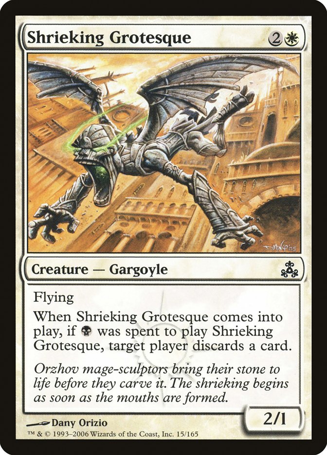 Shrieking Grotesque 15/165 (Guildpact) 
