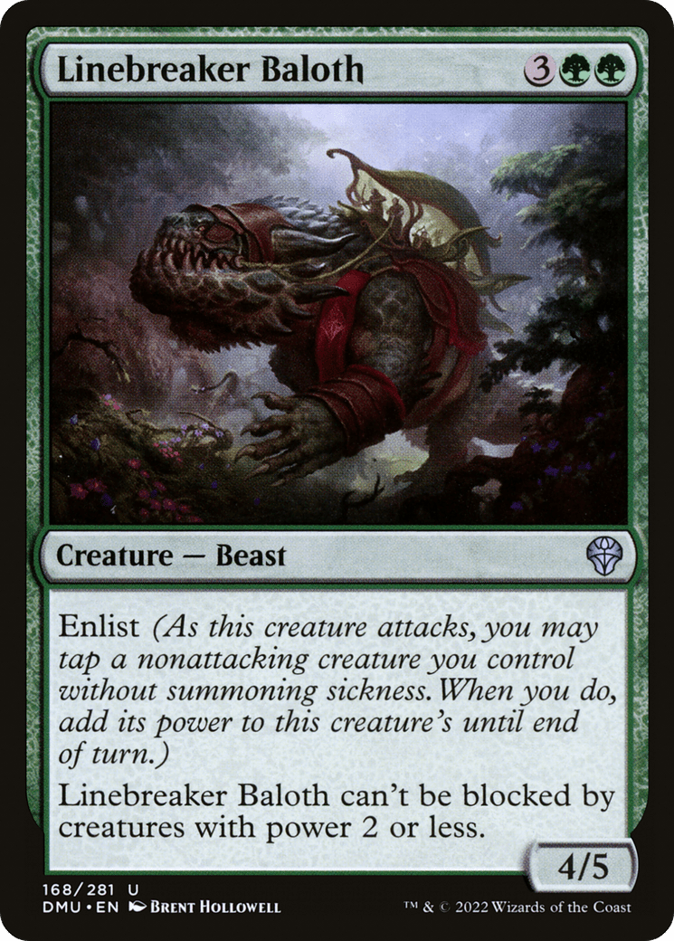Linebreaker Baloth [Dominaria United] Foil