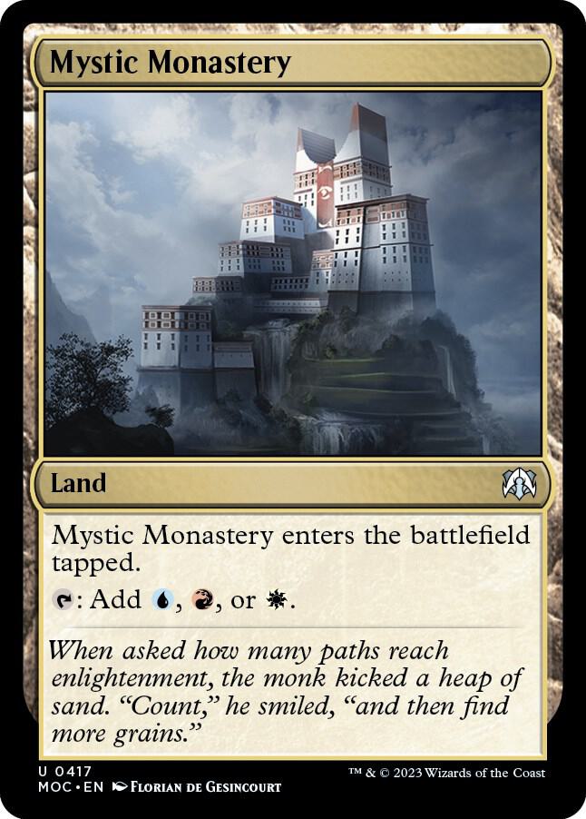Mystic Monastery 417/444 (Commander: March of the Machine) 