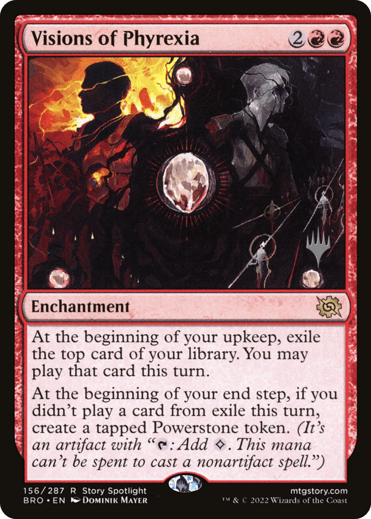 Visions of Phyrexia (Promo Pack) [The Brothers' War Promos] Foil