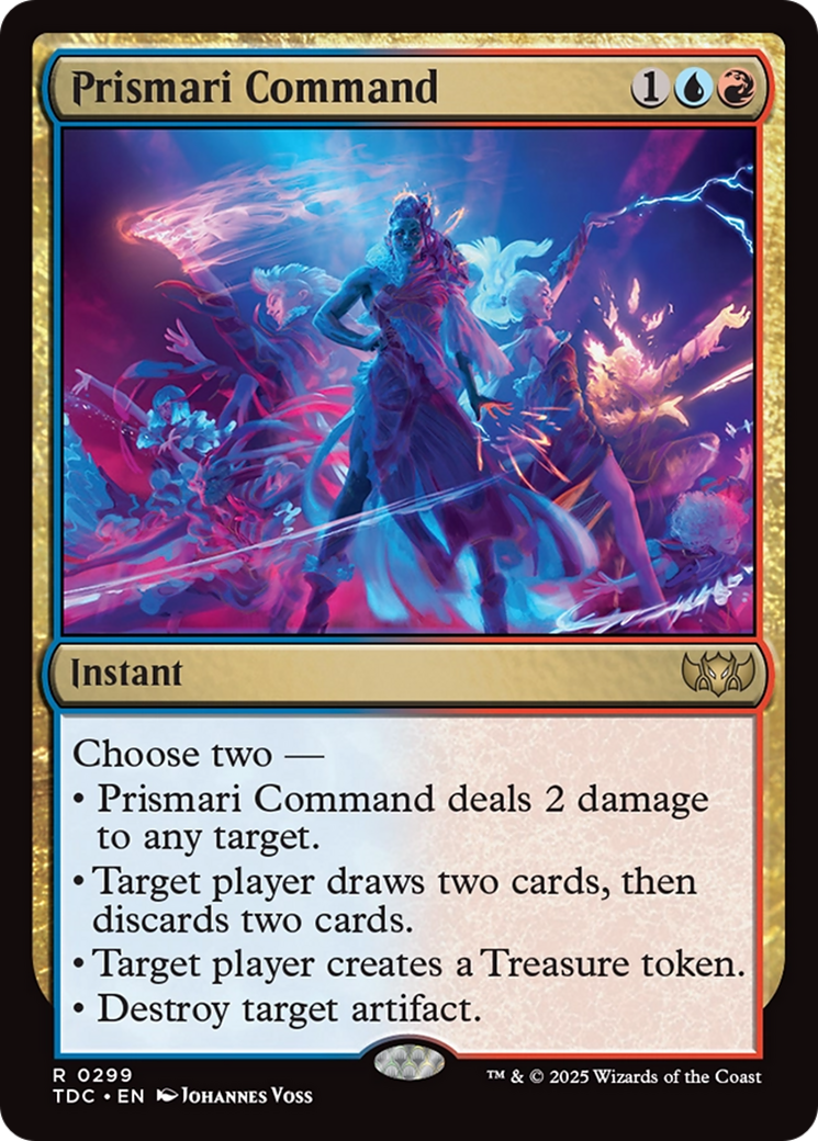 Prismari Command (299) [Commander: Tarkir: Dragonstorm]