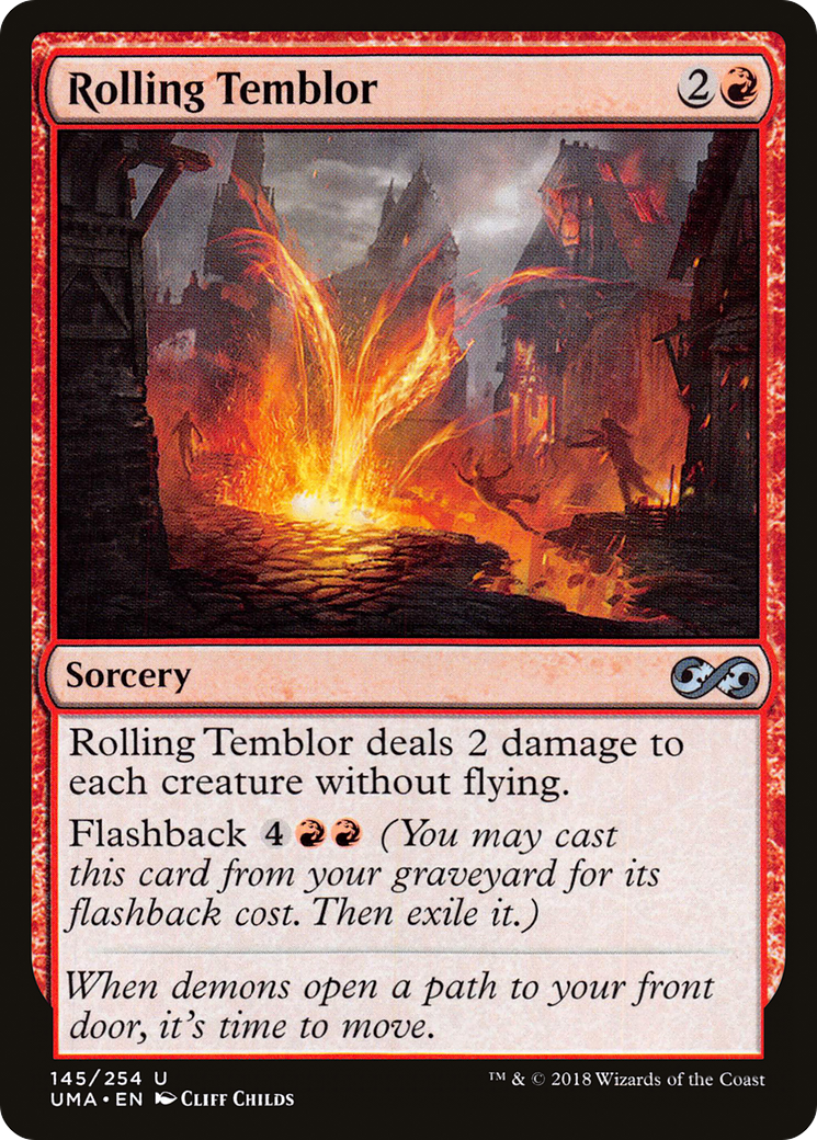 Rolling Temblor [Ultimate Masters] Foil