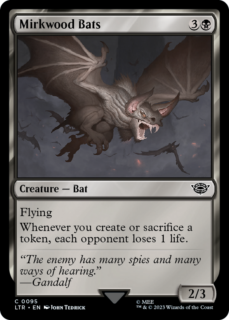 Mirkwood Bats [The Lord of the Rings: Tales of Middle-Earth] Foil