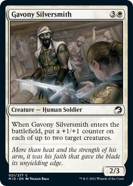 Gavony Silversmith 21 (Innistrad: Midnight Hunt) 