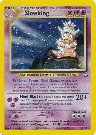 Slowking 014/111 - Neo Genesis Unlimited Holofoil