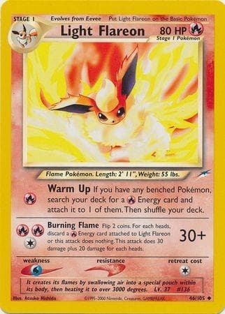 Light Flareon (46/105) [Neo Destiny Unlimited]