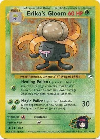 Erika's Gloom 045/132 - Gym Heroes Unlimited