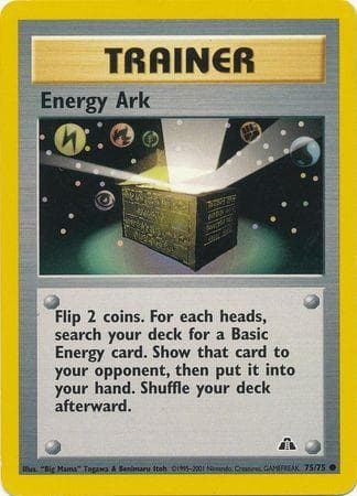 Energy Ark 075  - Unlimited Neo Discovery - Common