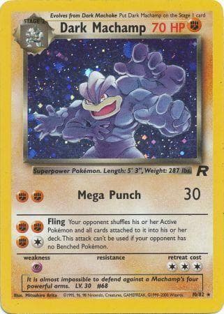 Dark Machamp 010/82 - Team Rocket Unlimited Holofoil