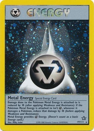 Metal Energy 019/111 - Neo Genesis Unlimited Holofoil