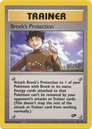 Brock's Protection 101  - Unlimited Gym Challenge - Rare