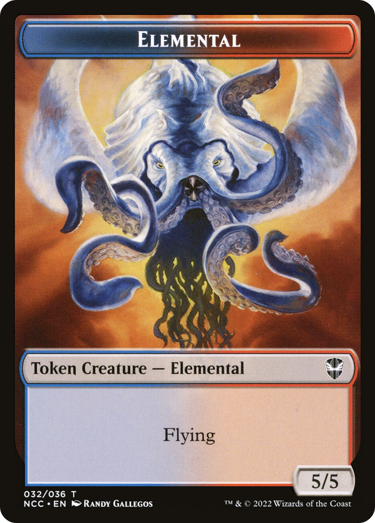 Elemental (TNCC-032) - New Capenna Commander Tokens