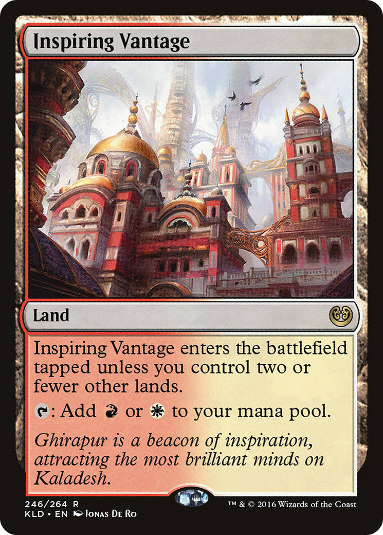 Inspiring Vantage [Kaladesh] Foil