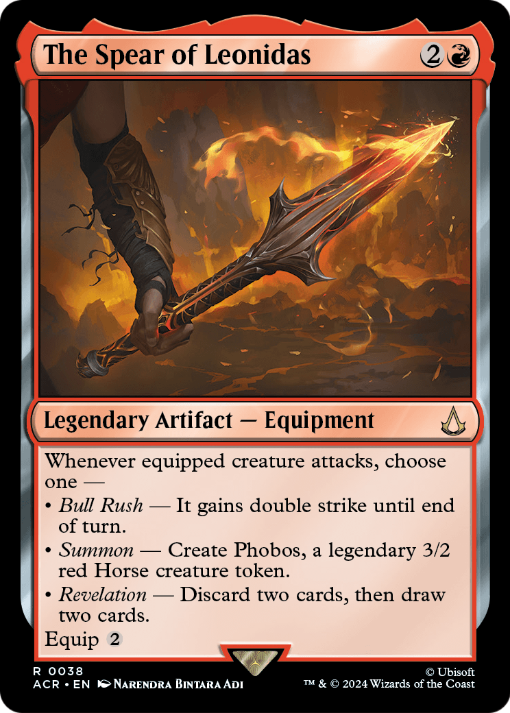 The Spear of Leonidas [Assassin's Creed] Foil