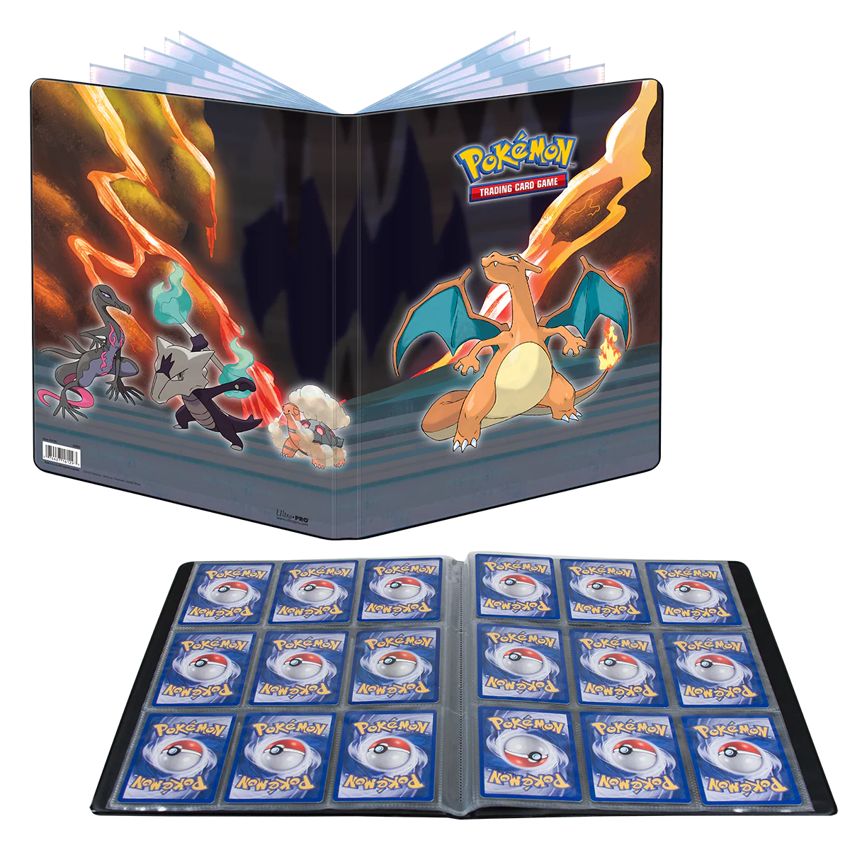 Ultra PRO-Binder | Pokemon | 9-Pocket Portfolio | Scorching Summit (Gallery Series)