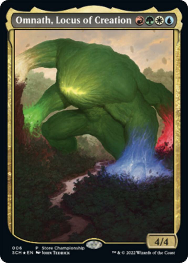 Omnath Locus of Creation 6/49 (Game Day & Store Championship Promos)  - Foil
