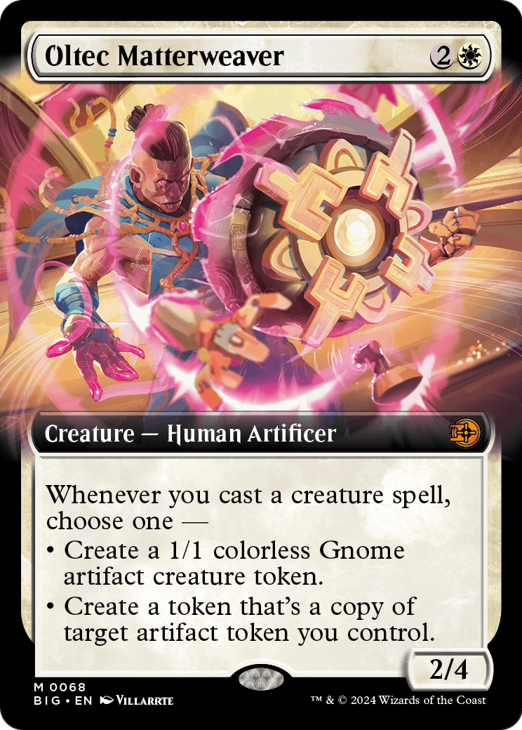 Oltec Matterweaver (Extended Art) [Outlaws of Thunder Junction: The Big Score] Foil