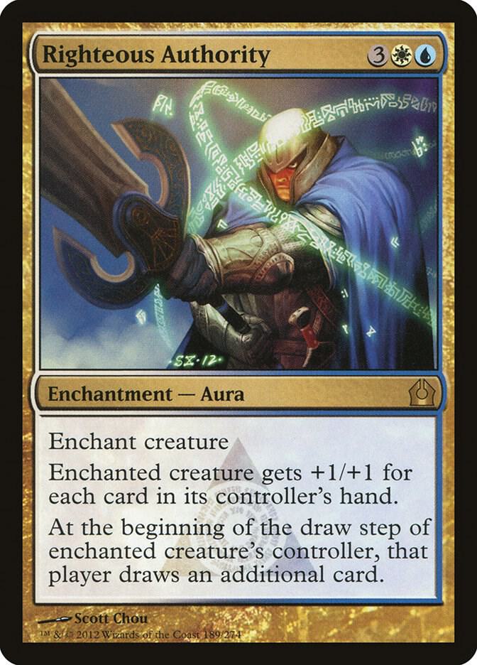 Righteous Authority 189/274 (Return to Ravnica) 