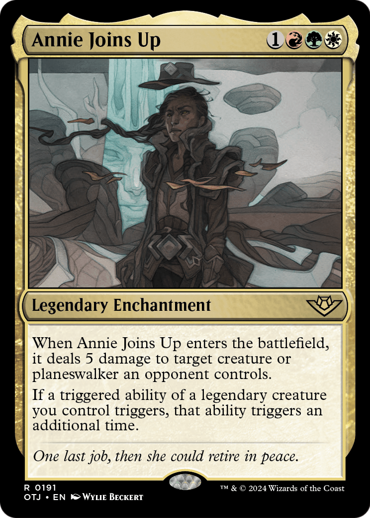Annie Joins Up [Outlaws of Thunder Junction] Foil