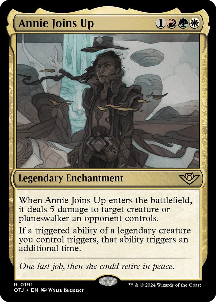 Annie Joins Up [Outlaws of Thunder Junction] Foil