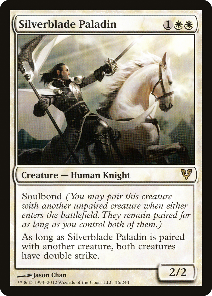 Silverblade Paladin [Avacyn Restored] Foil