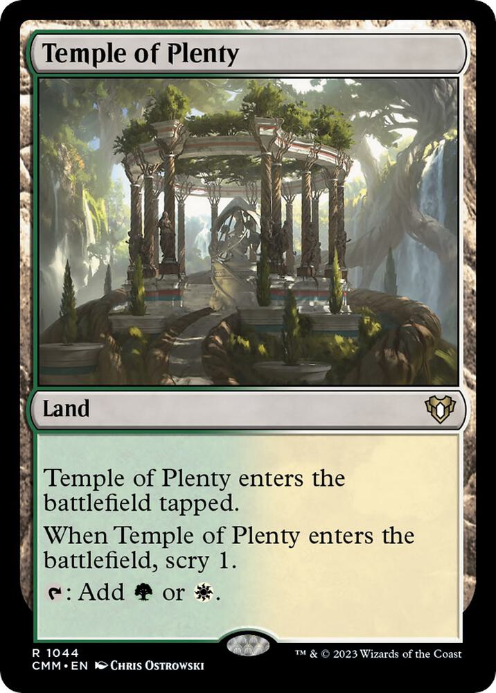 Temple of Plenty 1044/451 (Commander Masters) 