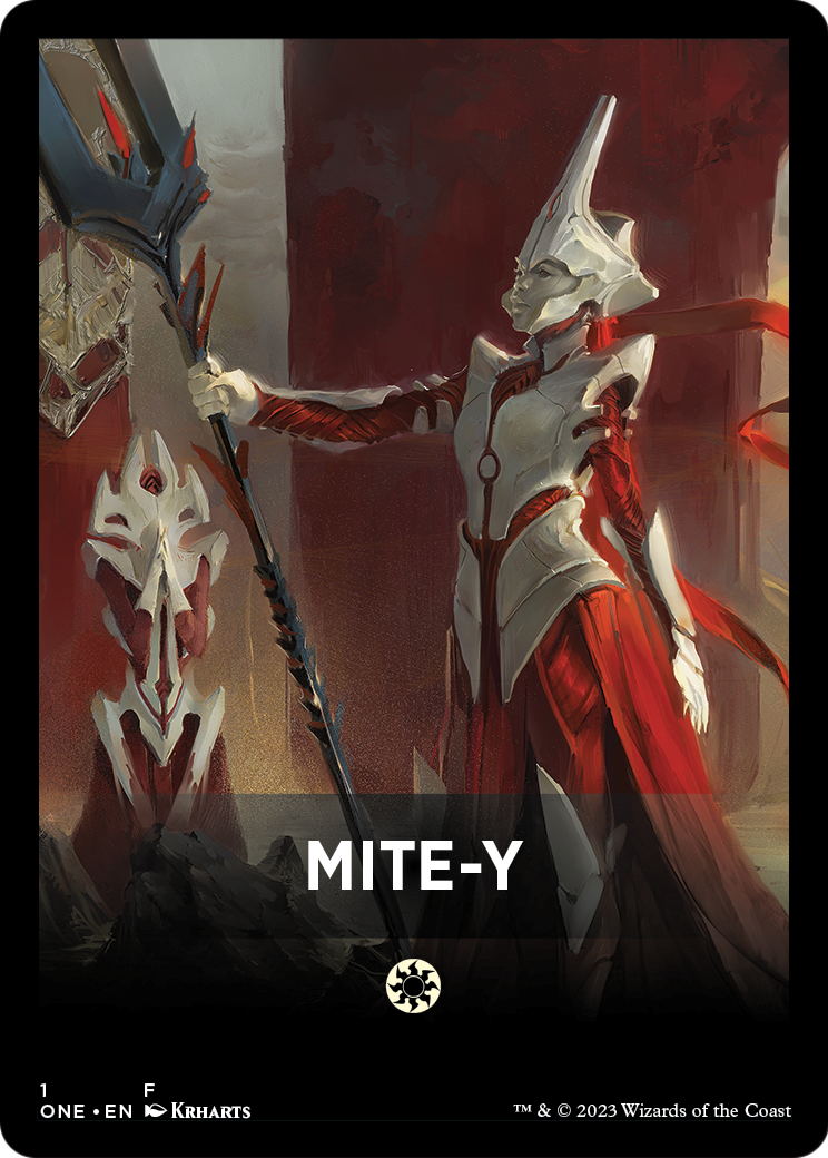Mite-y (FONE-001) - Phyrexia: All Will Be One Jumpstart Front Cards