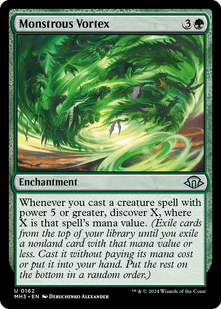 Monstrous Vortex [Modern Horizons 3] Foil
