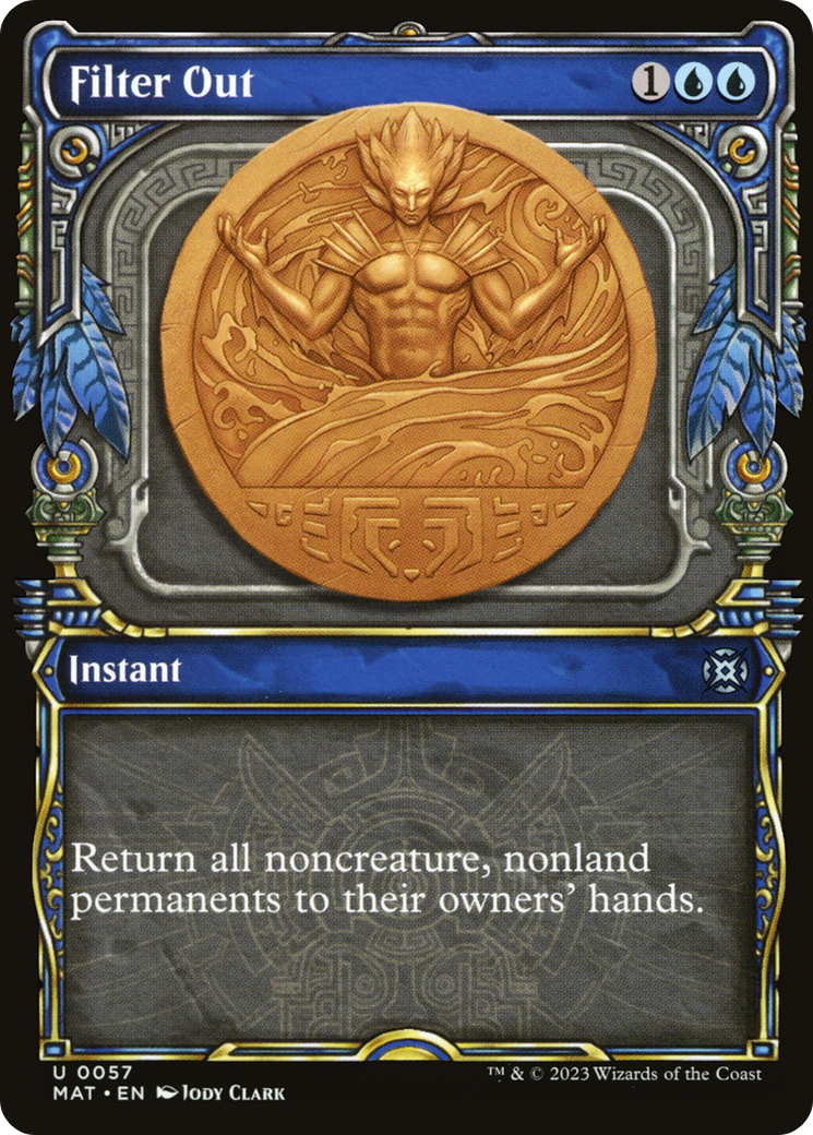 Filter Out (Showcase) [March of the Machine: The Aftermath] Foil