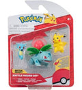 Pokemon Battle Figures | 3 Pack | Horsea, Ivysaur & Pikachu
