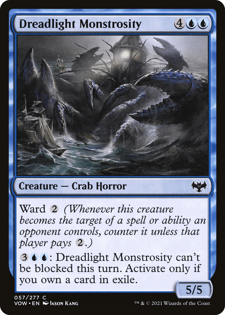 Dreadlight Monstrosity [Innistrad: Crimson Vow] Foil