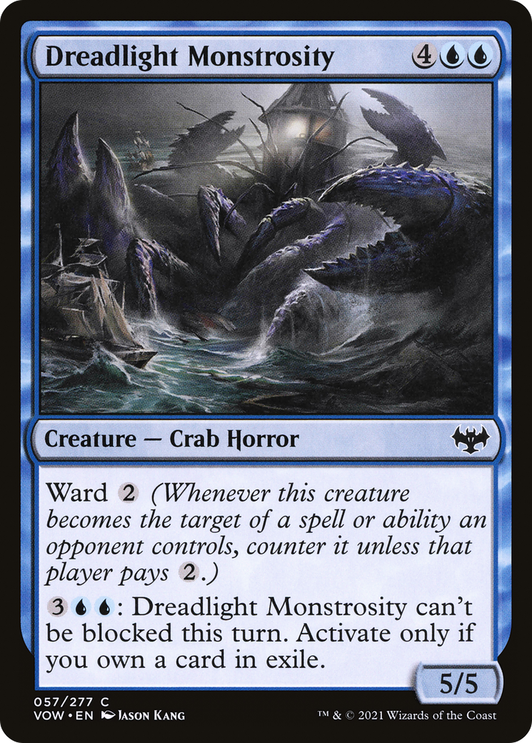 Dreadlight Monstrosity [Innistrad: Crimson Vow] Foil