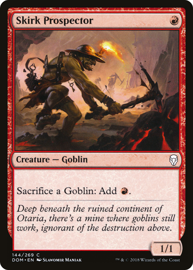 Skirk Prospector [Dominaria] Foil