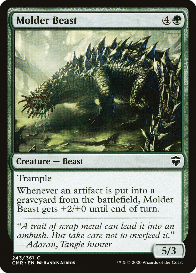 Molder Beast [Commander Legends] Foil