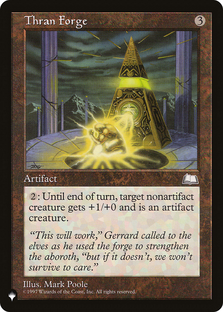 Thran Forge |  (WTH-159) [The List]