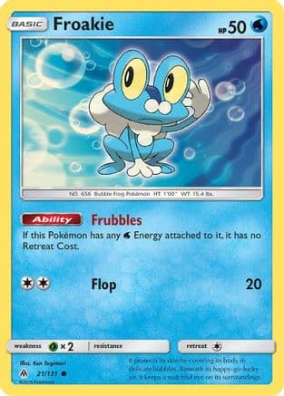 Froakie (21)/131  SM  Forbidden Light - Common